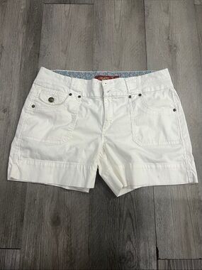 Love Tree white Utility Bermuda Shorts